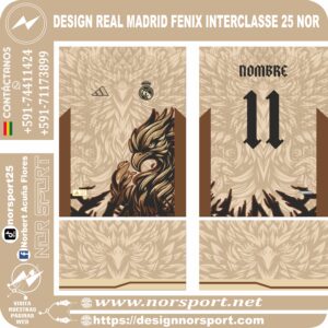 DESIGN REAL MADRID FENIX INTERCLASSE 25 NOR
