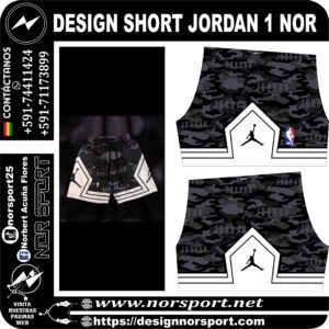 DESIGN SHORT JORDAN 1 NOR