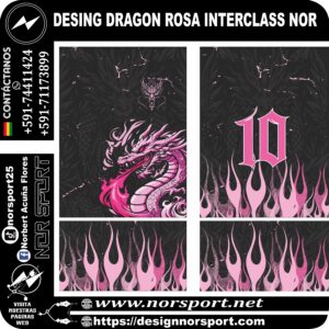 DESING DRAGON ROSA INTERCLASS NOR