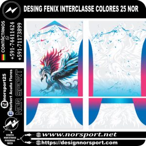 DESING FENIX INTERCLASSE COLORES 25 NOR
