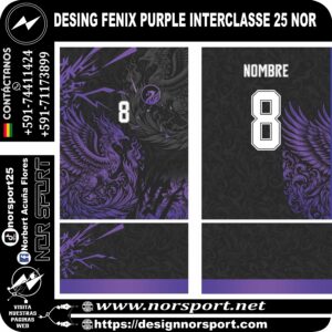 DESING FENIX PURPLE INTERCLASSE 25 NOR