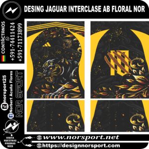 DESING JAGUAR INTERCLASE AB FLORAL NOR