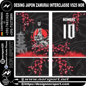 DESING JAPON ZAMURAI INTERCLASSE VS25 NOR