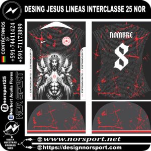 DESING JESUS LINEAS INTERCLASSE 25 NOR