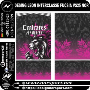DESING LEON INTERCLASSE FUCSIA VS25 NOR