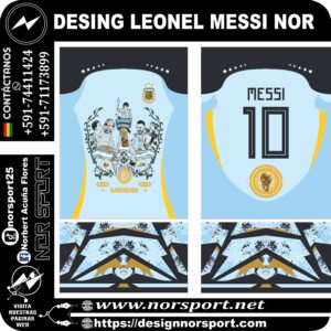 DESING LEONEL MESSI NOR