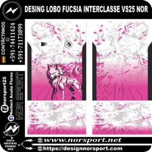 DESING LOBO FUCSIA INTERCLASSE VS25 NOR
