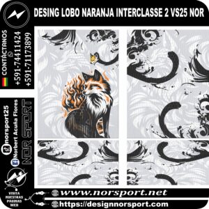 DESING LOBO NARANJA INTERCLASSE 2 VS25 NOR