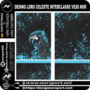 DESING LORO CELESTE INTERCLASSE VS26 NOR