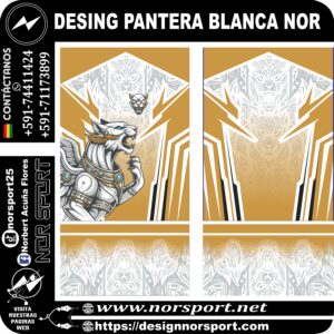 DESING PANTERA BLANCA NOR