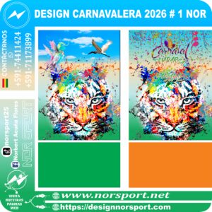 DESIGN CARNAVALERA 2026 # 1 NOR