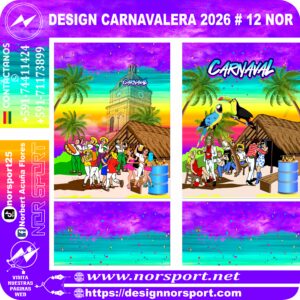 DESIGN CARNAVALERA 2026 # 12 NOR