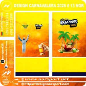 DESIGN CARNAVALERA 2026 # 13 NOR