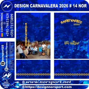 DESIGN CARNAVALERA 2026 # 14 NOR