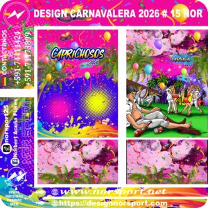 DESIGN CARNAVALERA 2026 # 15 NOR