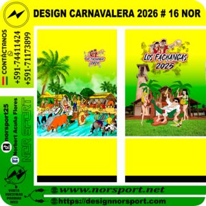 DESIGN CARNAVALERA 2026 # 16 NOR
