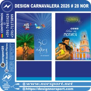 DESIGN CARNAVALERA 2026 # 28 NOR