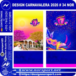 DESIGN CARNAVALERA 2026 # 34 NOR