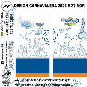DESIGN CARNAVALERA 2026 # 37 NOR