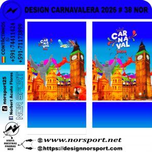DESIGN CARNAVALERA 2026 # 38 NOR