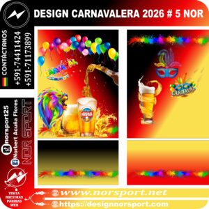 DESIGN CARNAVALERA 2026 # 5 NOR