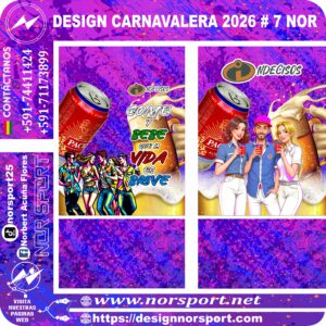 DESIGN CARNAVALERA 2026 # 7 NOR