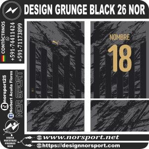DESIGN GRUNGE BLACK DESIGN 26 NOR