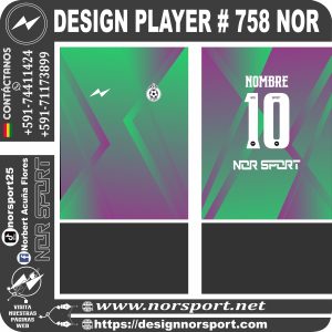 DESIGN PLAYER # 758 NOR