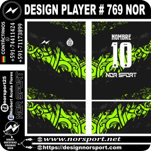 DESIGN PLAYER # 769 NOR