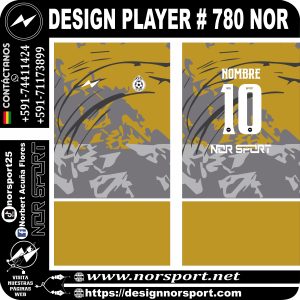 DESIGN PLAYER # 780 NOR