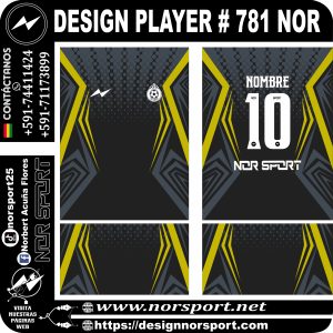 DESIGN PLAYER # 781 NOR