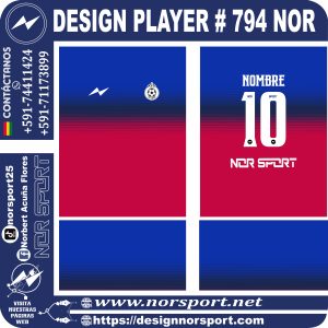 DESIGN PLAYER # 794 NOR