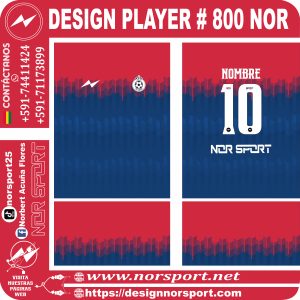 DESIGN PLAYER # 800 NOR
