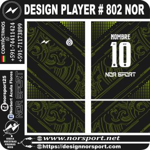 DESIGN PLAYER # 801 NOR