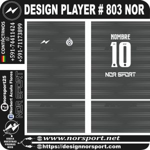 DESIGN PLAYER # 803 NOR
