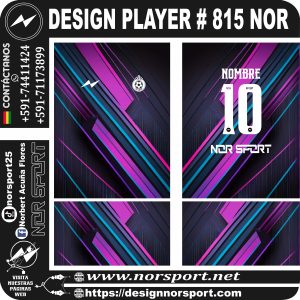 DESIGN PLAYER # 815 NOR