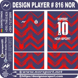 DESIGN PLAYER # 816 NOR