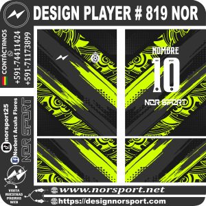 DESIGN PLAYER # 819 NOR