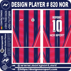 DESIGN PLAYER # 820 NOR