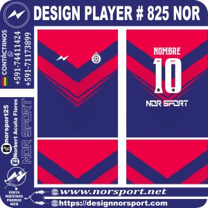 DESIGN PLAYER # 824 NOR