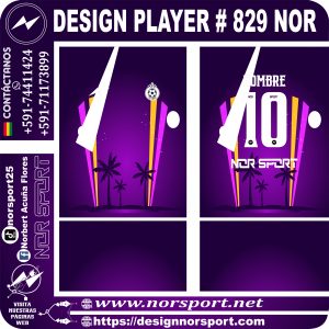 DESIGN PLAYER # 829 NOR