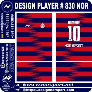 DESIGN PLAYER # 830 NOR