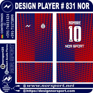 DESIGN PLAYER # 831 NOR