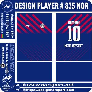 DESIGN PLAYER # 835 NOR