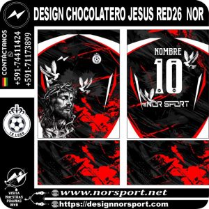 DESIGN CHOCOLATERO JESUS RED26  NOR