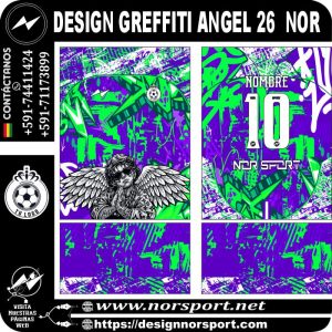 DESIGN GREFFITI ANGEL 26  NOR